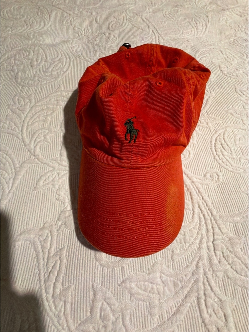 Polo Ralph Lauren Orange Baseball Cap